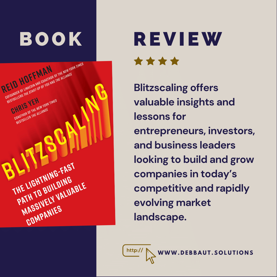 Blitzscaling as a Growth Hack for Startups — a book review